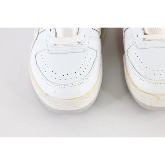NOS Vintage 90s Asics Mens 8 Spell Out Intensity Gel Sneakers Shoes White Navy main image 11